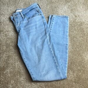 Levi's Women's Light Wash Skinny Jeans